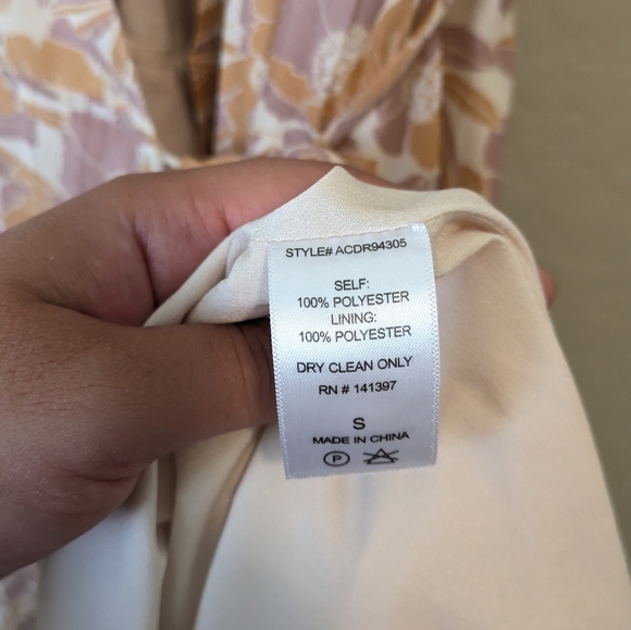 ASTR the Label Marcela Floral Pleated Wrap Dress - Picture 4 of 7